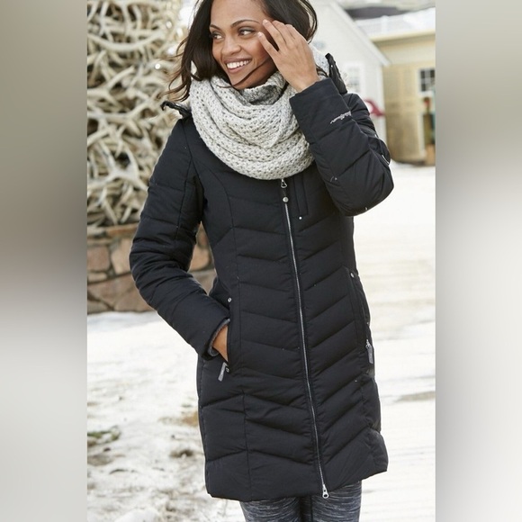 Eddie Bauer Women's Sun Valley Down Parka - Picture 1 of 14